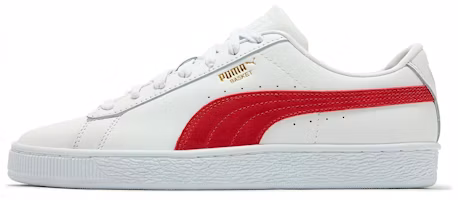 Puma Basket Classic 75Y White/Red Low-Top Sneakers Synthetic Leather. 394338-01 (Shoes) Puma Basket Classic 75Y White/Red Low-Top Sneakers Synthetic Leather. 394338-01 (Shoes)