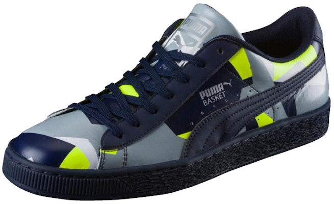 彪马Basket Classic '迷彩黑'篮球鞋 363074-01 Lookbook 彪马Basket Classic '迷彩黑'篮球鞋 363074-01