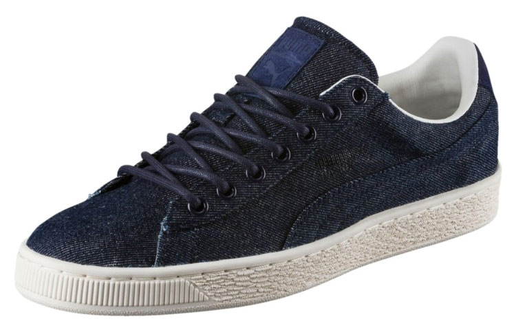 Puma Basket Classic Denim 'Navy White' 圖 3