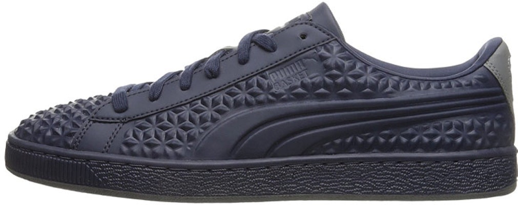 Puma Basket Classic 'Dia Emboss Navy Biru Tua' 362841-03 Buy Puma Basket Classic 'Dia Emboss Navy Biru Tua' 362841-03