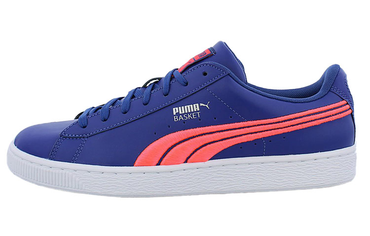 Puma Basket Classic Badge 'Blue Orange Color-Block' 362550-04