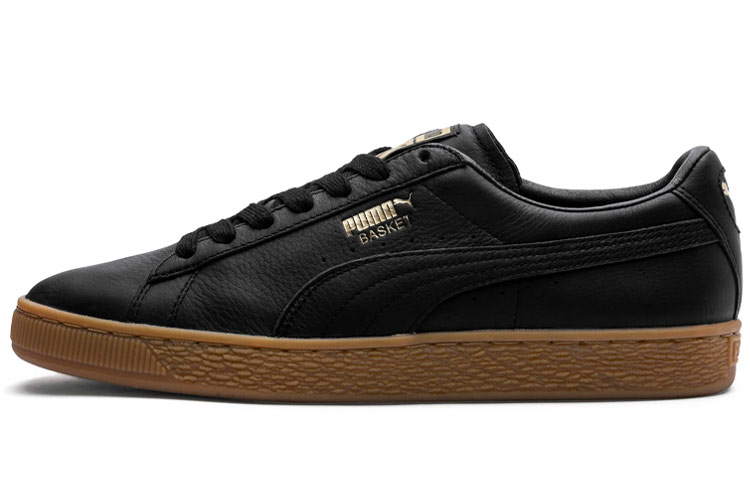 Buy Puma Basket Classic Gum Deluxe Sneakers Hitam/Coklat 366612-01