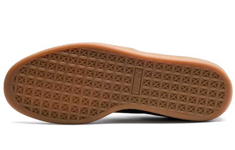 Puma Basket Classic Gum Deluxe Sneakers Black/Brown 圖 5