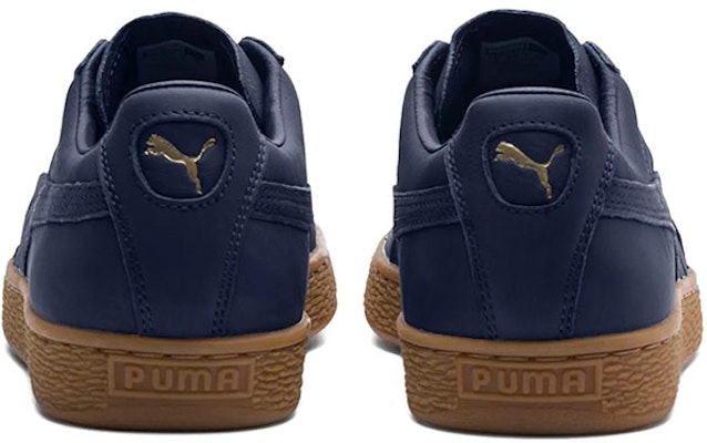 Puma Basket Classic Gum Deluxe 'Biru Emas' 366612-03 Shop Puma Basket Classic Gum Deluxe 'Biru Emas' 366612-03