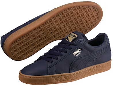 Puma Basket Classic Gum Deluxe 'Biru Emas' 366612-03 Purchase Puma Basket Classic Gum Deluxe 'Biru Emas' 366612-03
