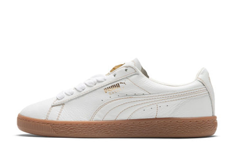 Puma Basket Classic Gum Deluxe 'White' 366612-05