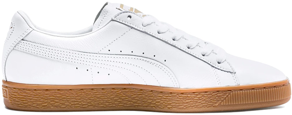 Puma Basket Classic Gum Deluxe 'White Gold' 366612-02 Order Puma Basket Classic Gum Deluxe 'White Gold' 366612-02