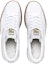 Lookbook Puma Basket Classic Gum Deluxe 'Putih Emas' 366612-02