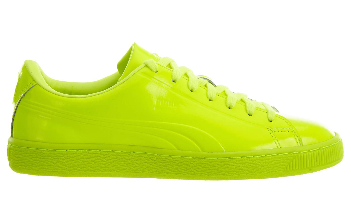 Puma Basket Classic Patent Emboss 'Safety Yellow' 圖 2