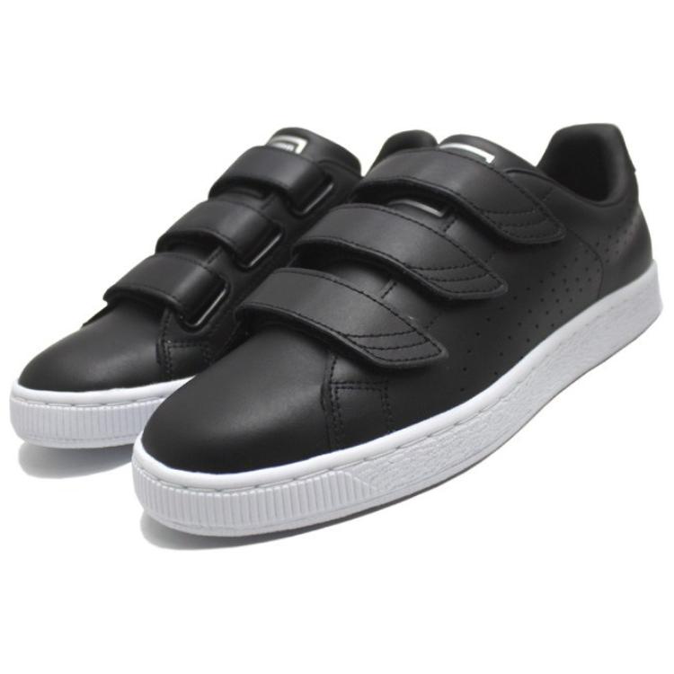 Lookbook Puma 編織帶 黑色 板鞋