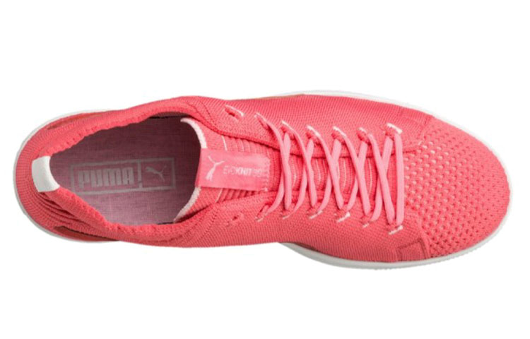Shop Puma Basket Evoknit 3D 時尚百搭休閒板鞋 粉色