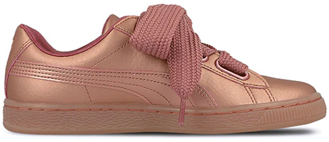 Order PUMA Basket Heart Copper 復古休閒 低幫 板鞋 男女同款 香檳金