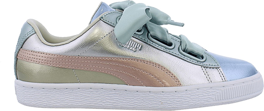 Women Puma Basket Heart Bauble FM Silver 364809 01 364809 01