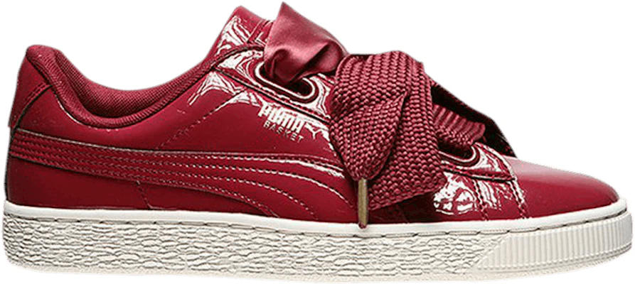 Women Puma Basket Heart Patent Tibetan 363073 05 363073 05