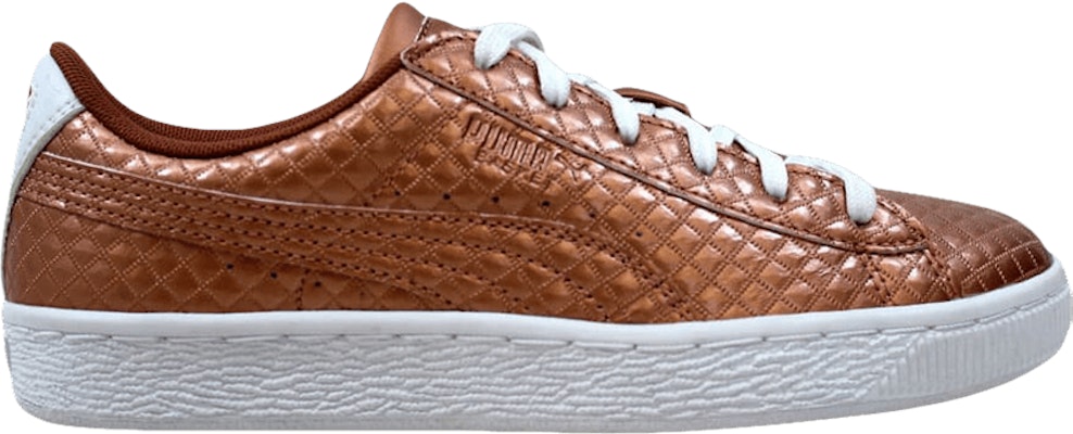 Puma basket rose hot sale