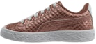 Buy Puma Basket Metallic Emboss Low Top 'Pink Basics' Wanita 365806-01