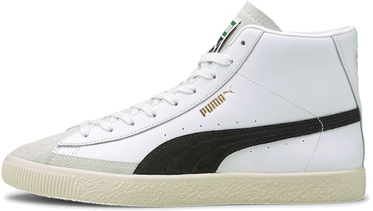 プーマ バスケット ミッド ヴィンテージ 白黒 381245-01 Buy プーマ バスケット ミッド ヴィンテージ 白黒 381245-01