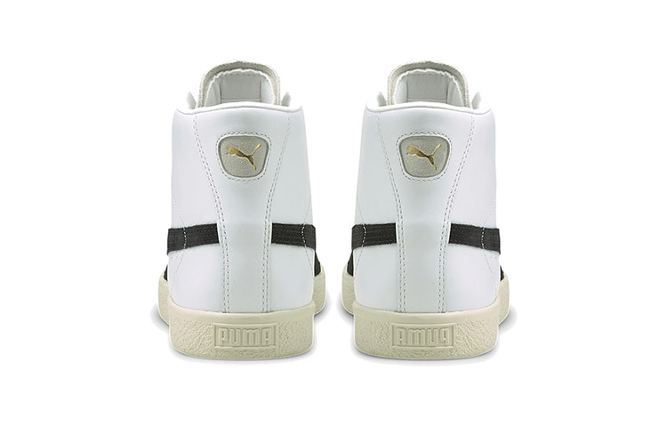 Shop Puma Basket Mid Vintage 'Putih Hitam' 381245-01