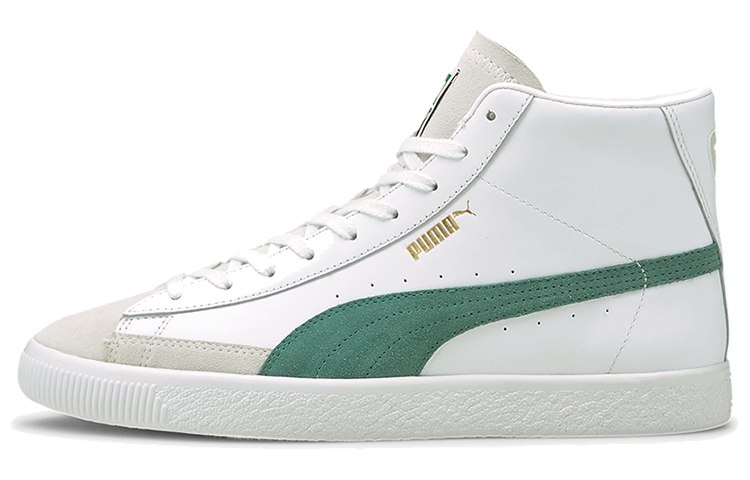 Buy Sepatu Puma Basket Mid Vintage Putih/Hijau/Abu-abu 381245-02