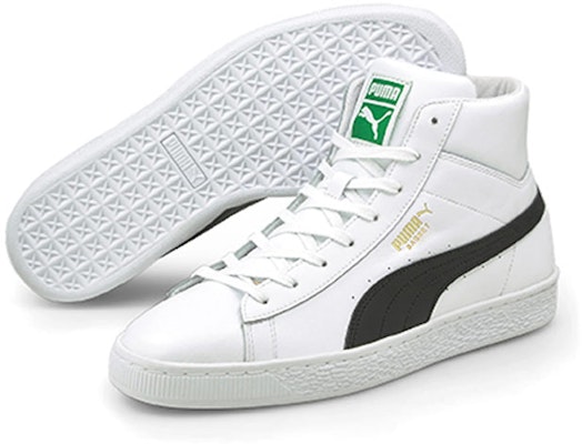 プーマ バスケット Mid XXI スニーカー 黒/白 380756-03 Lookbook プーマ バスケット Mid XXI スニーカー 黒/白 380756-03