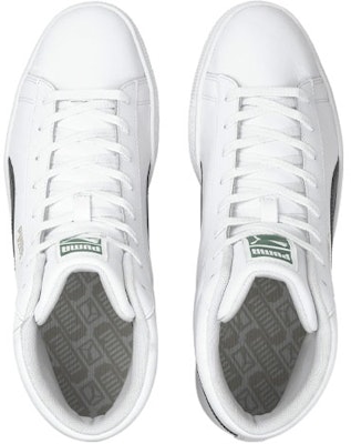 プーマ バスケット Mid XXI スニーカー 黒/白 380756-03 Shop プーマ バスケット Mid XXI スニーカー 黒/白 380756-03