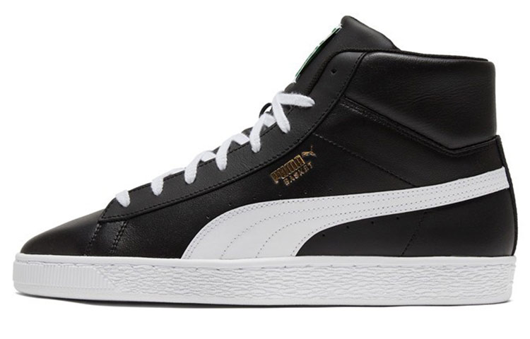 Buy プーマ バスケット Mid XXI ボードシューズ (黒/白) 380756-02