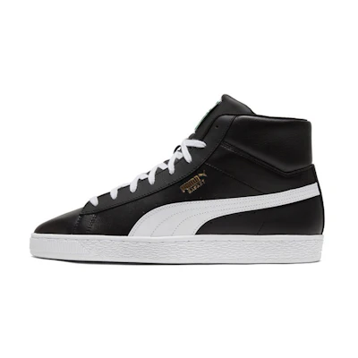Puma Basket Mid Xxi Board Shoes Black/White