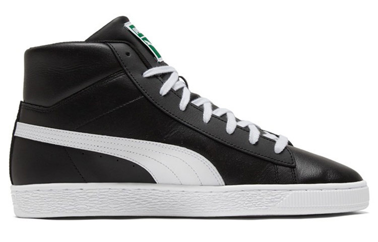 Puma Basket Mid Xxi Board Shoes Black/White 圖 2