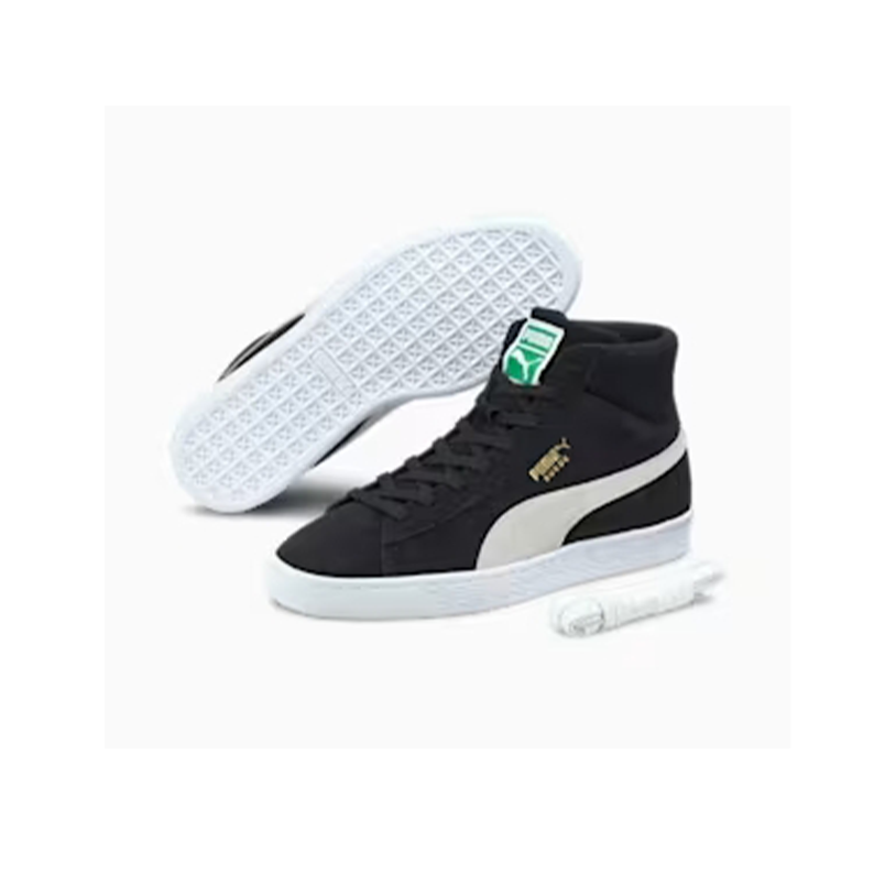 Puma Basket Mid Xxi Board Shoes Black/White 圖 5
