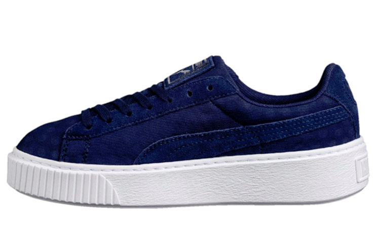 Puma Basket Platform 'Blue Casual Low-Top'