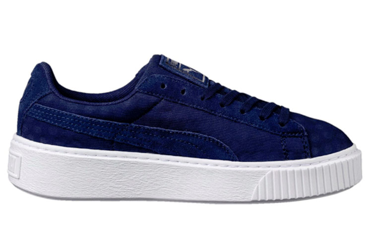 Puma Basket Platform 'Blue Casual Low-Top' 圖 2