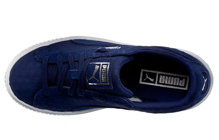 Puma Basket Platform 'Blue Casual Low-Top' 圖 3
