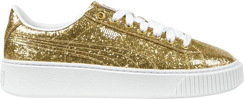 Puma basket discount glitter