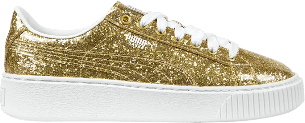 Puma top glitter platform