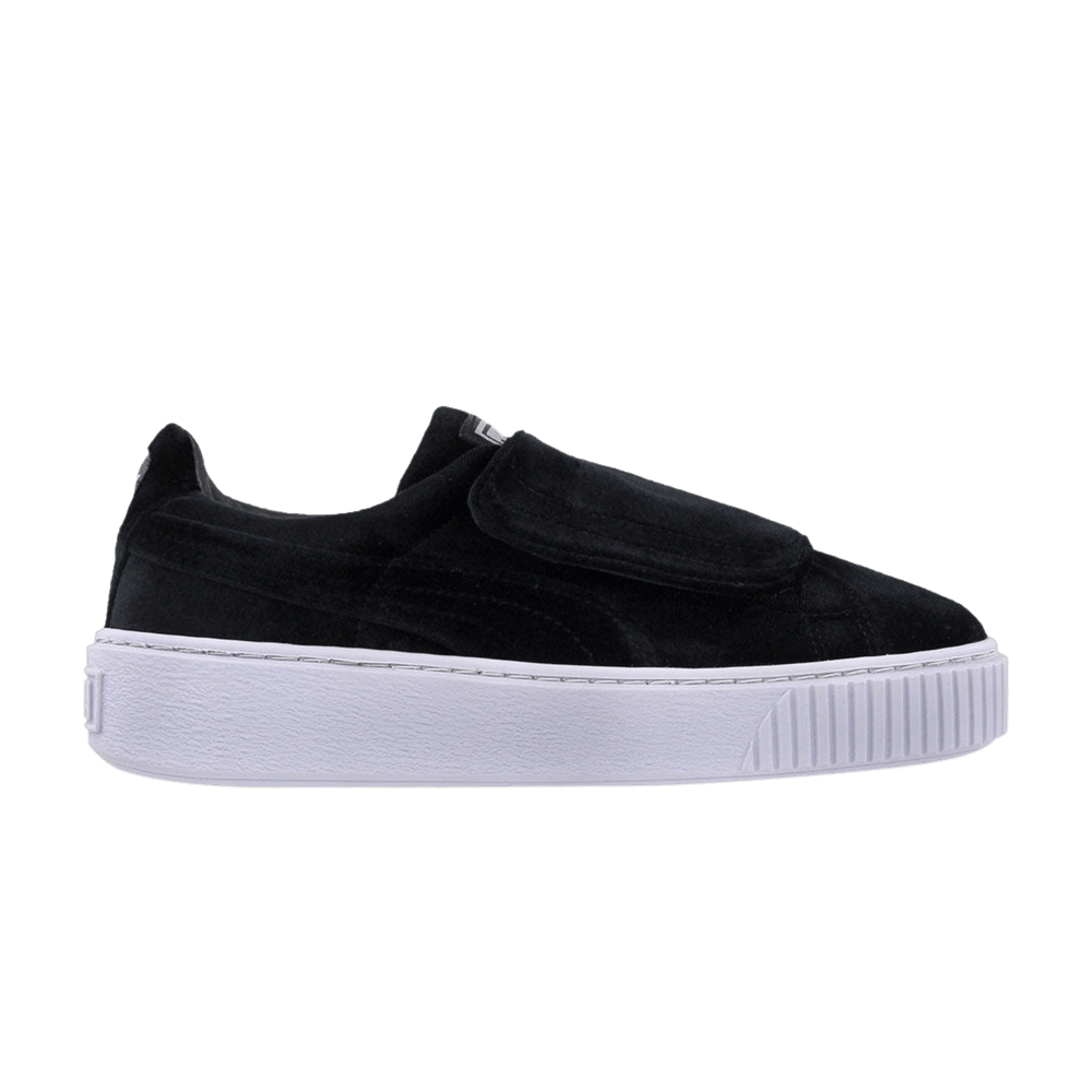 puma basket platform strap