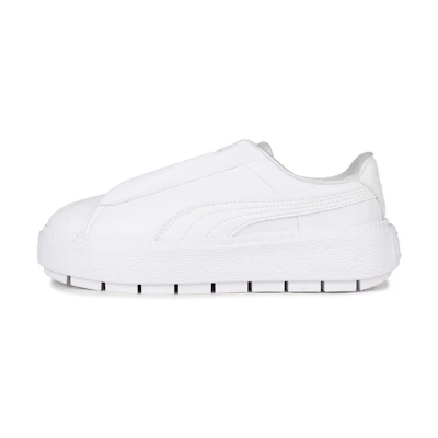 Puma Basket Platform Tracing Light Sneakers White