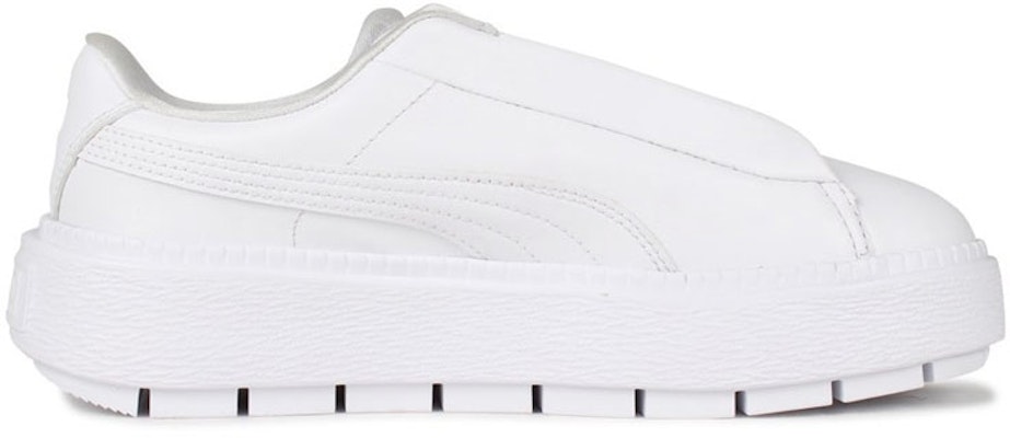 Puma Basket Platform Tracing Light Sneakers White 382871-02 Order Puma Basket Platform Tracing Light Sneakers White 382871-02