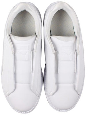 Puma Basket Platform Tracing Light Sneakers White 382871-02 Lookbook Puma Basket Platform Tracing Light Sneakers White 382871-02