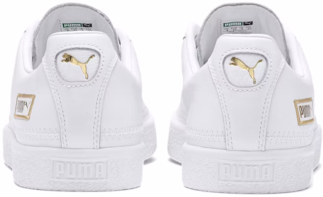 プーマ バスケット ステッチ ゴールド (白) 368387-05 Shop プーマ バスケット ステッチ ゴールド (白) 368387-05