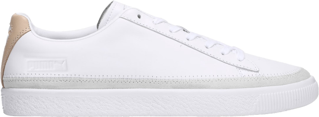 Puma Basket Trim Block White Team Gold 369991 01 369991 01
