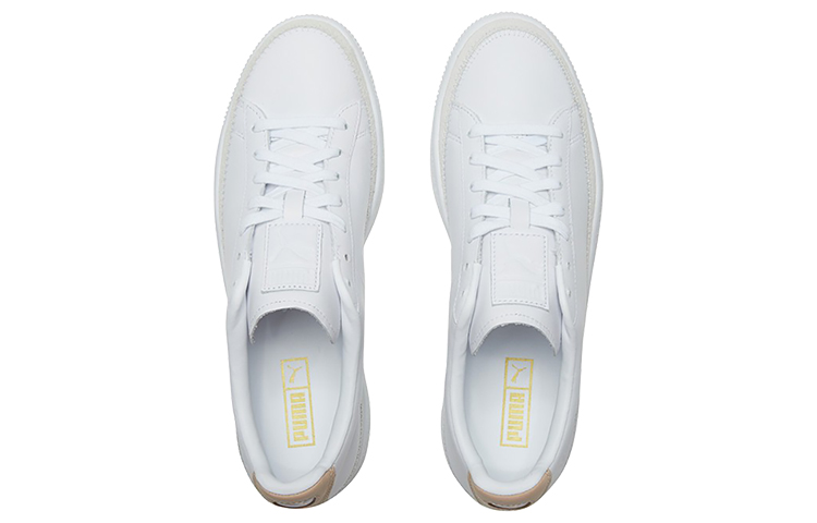 Shop Puma Basket Trim Block 'Blanco Oro Equipo' 369991-01