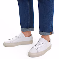 Sizing Zapatillas Retro Puma Basket Trim Prm Blancas Unisex para Skate y Casual 371581-01