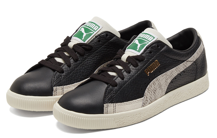 Lookbook Puma Basket Vintage 'Snake - Hitam' 381657-02
