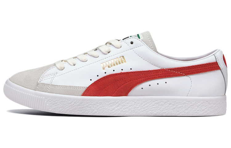 Puma Basket Vtg Casual Shoes White/Red/Grey 374922-02