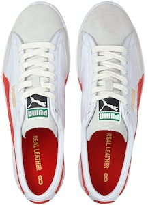 푸마 바스켓 빈티지 캐주얼 슈즈 화이트/레드/그레이 374922-02 Shop 푸마 바스켓 빈티지 캐주얼 슈즈 화이트/레드/그레이 374922-02