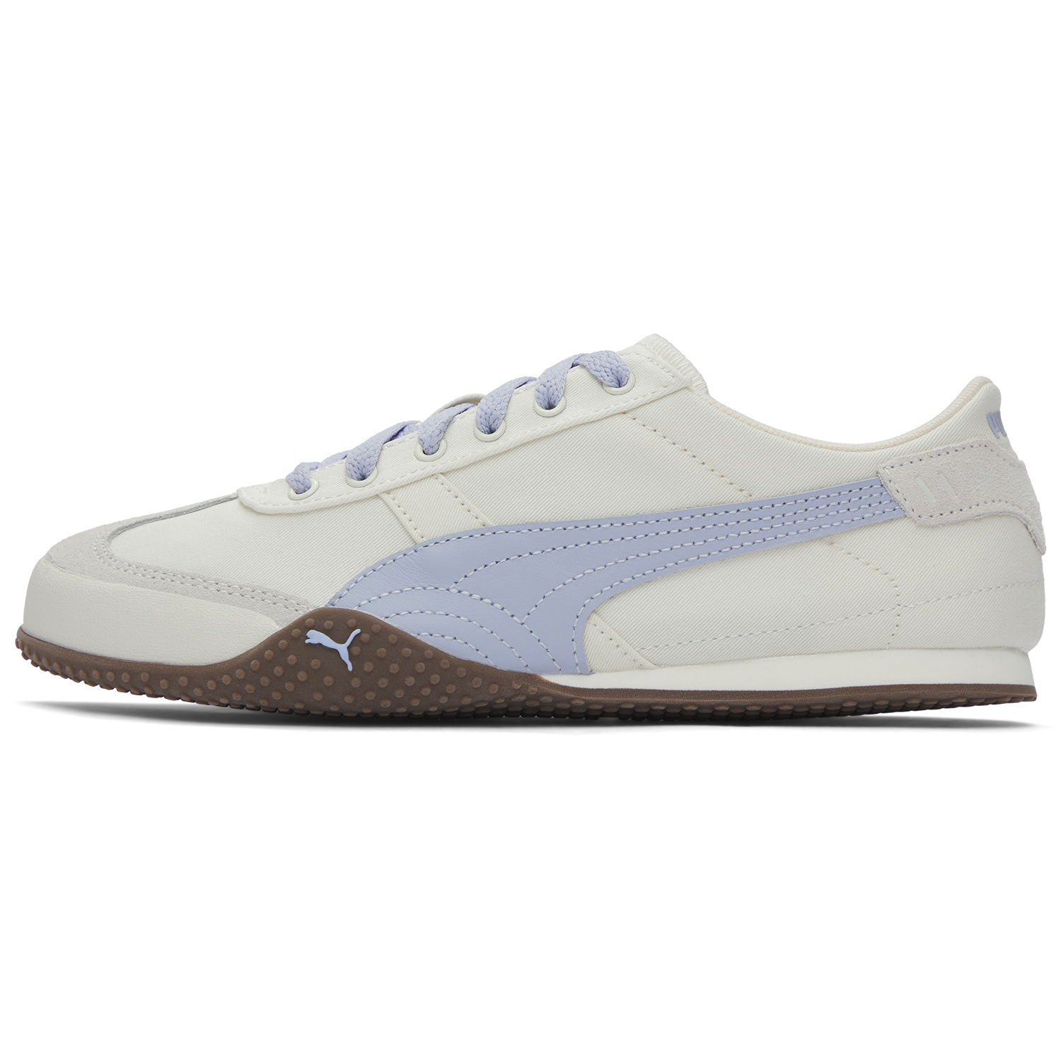 PUMA Bella UT White Blue Canvas Low-Top Casual Sneakers Fashionable & Comfy 403492-03