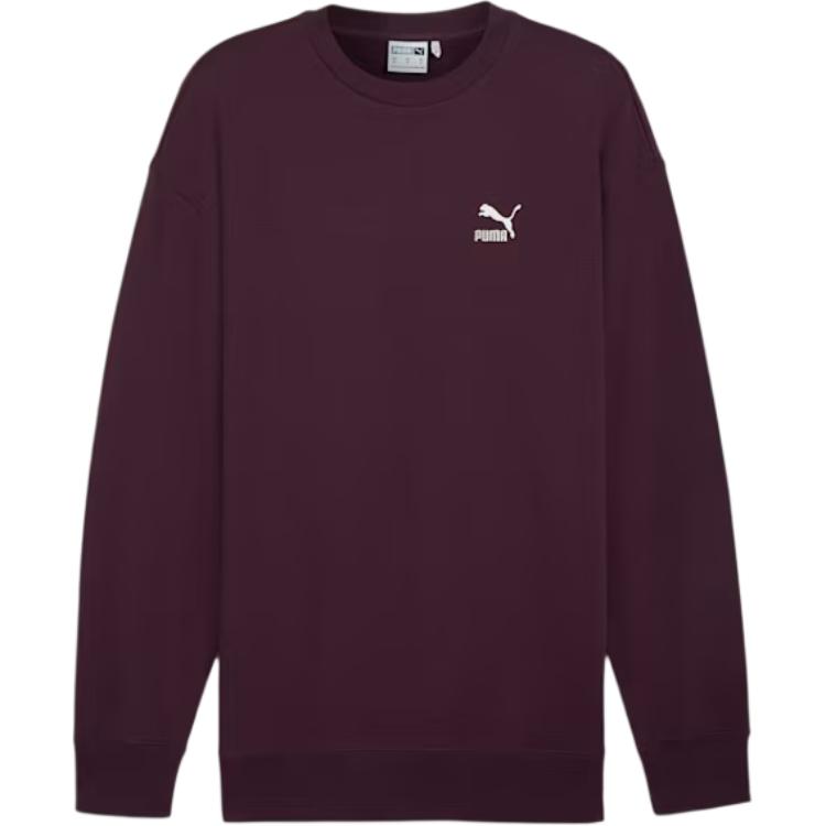 Puma Better Classics Relaxed Sweatshirt Unisex - Soft, Comfy in Midnight Plum 624244-44