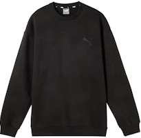 Puma Better Essentials Elevated Crewneck Black Sweatshirt Outdoor Casual 674081-01 Puma Better Essentials Elevated Crewneck Black Sweatshirt Outdoor Casual 674081-01