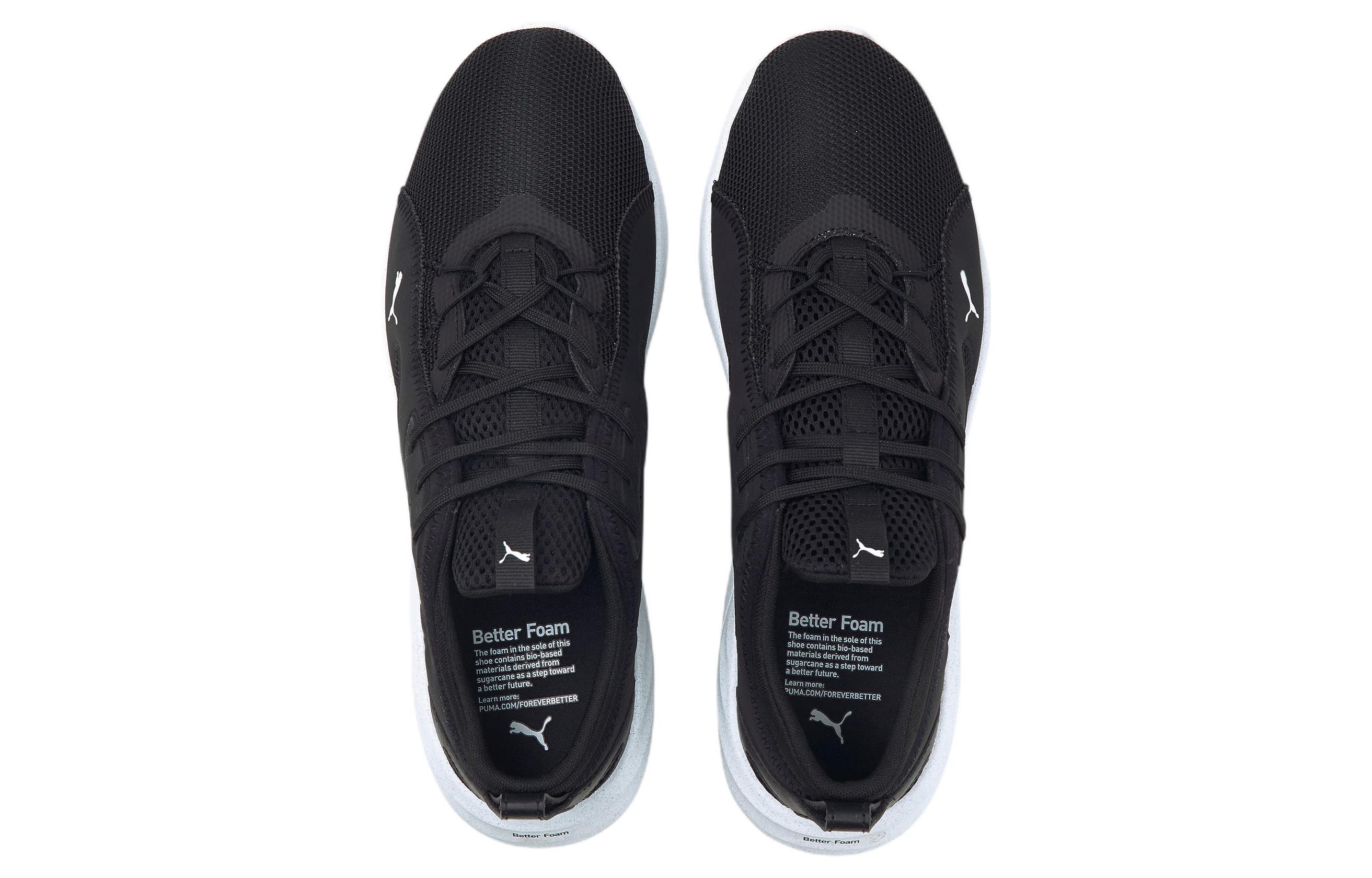 Lookbook Puma Better Foam Emerge Street ''Schwarz Weiß'' 195467-10