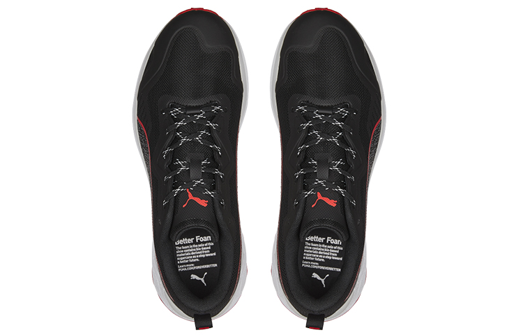 Shop Puma Better Foam Xterra ''Zwart Rood'' 195165-21